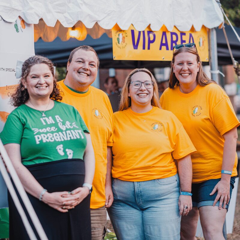 irish festival volunteers